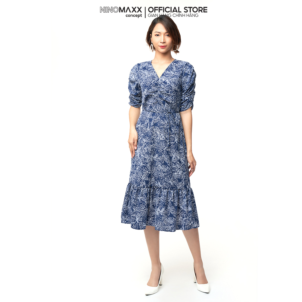 N&M Đầm thời trang Nữ hoạ tiết hoa 2103010
