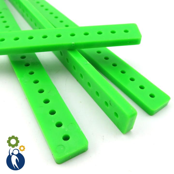 Bộ 3 Thanh Nhựa Dẹp Số 2 Dài 10cm
