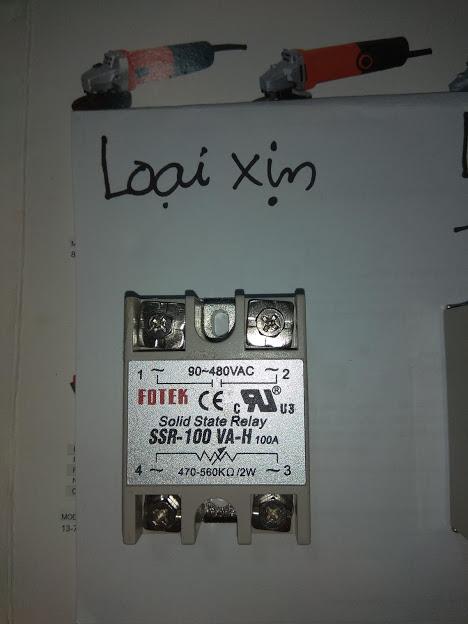 Relay Rơ le bán dẫn SSR - 100VA Solid State Module Fotek, dùng cho nồi phở, Loại xịn, chất lượng khác biệt.