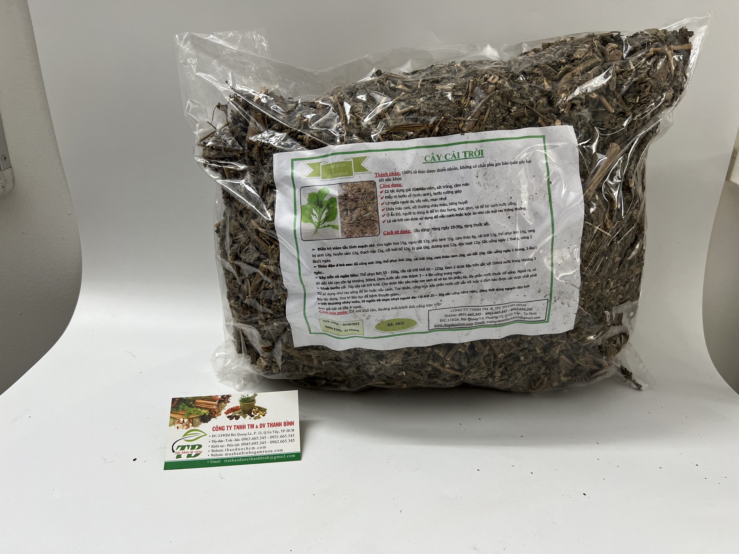 Cây Cải Trời 500G - Hàng Công Ty Chất Lượng