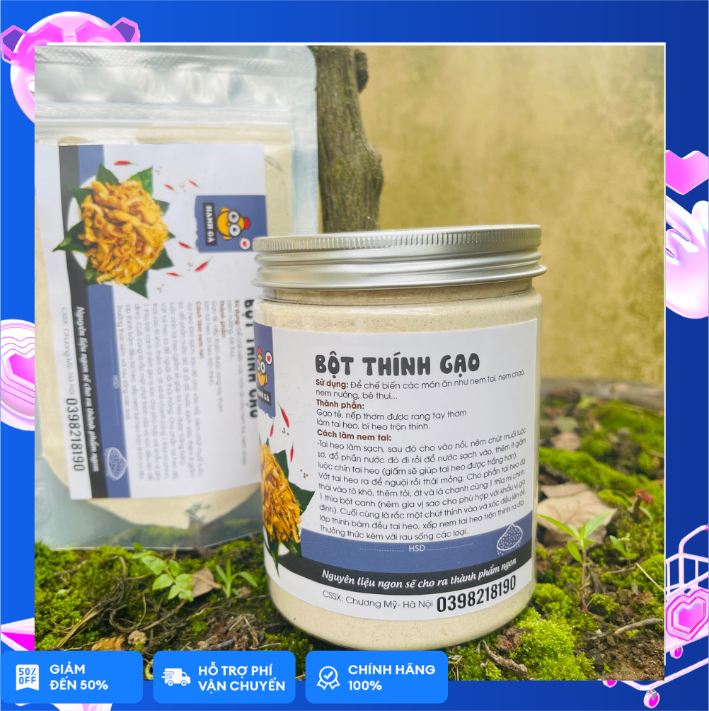 Thính gạo chuẩn vị làm nem thính 500gr