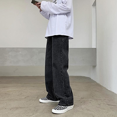 Quần baggy ống rộng nam