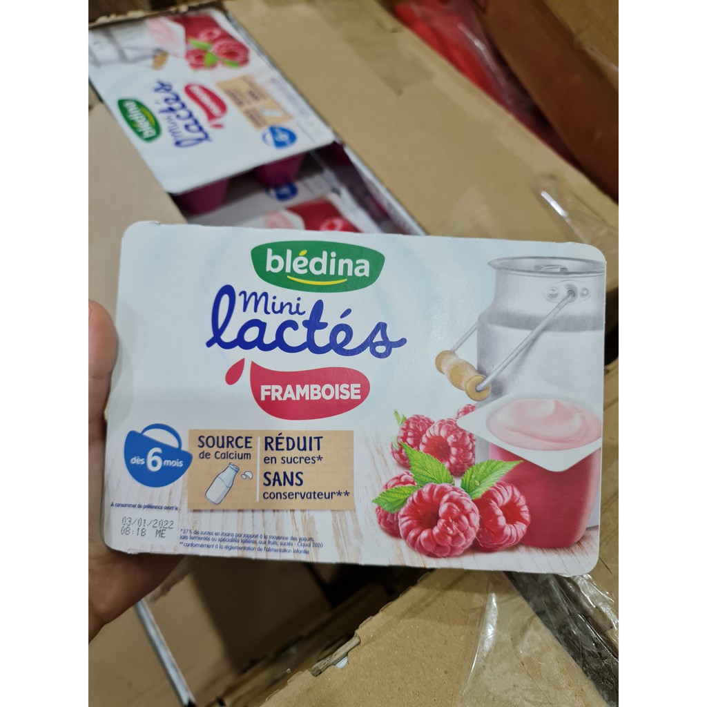 [DATE 6-7/2023] Sữa chua nguội Bledina mini lactes cho bé từ 6m+ [NHADAU]
