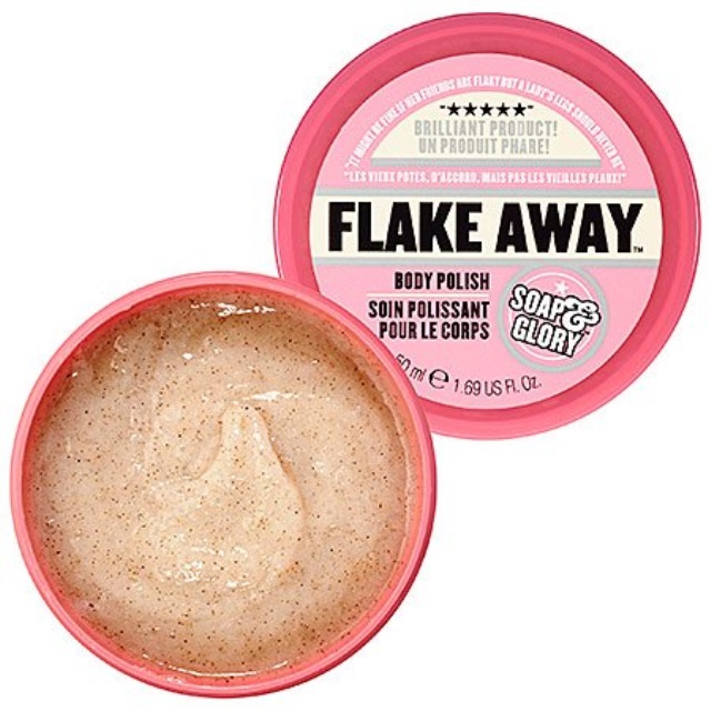 Tẩy da chết toàn thân Soap & Glory Body Scrub Flake Away (Bill Anh)