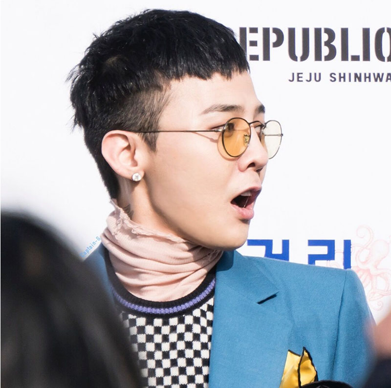 Bông tai bi G-DRAGON, loại đá nhiều size