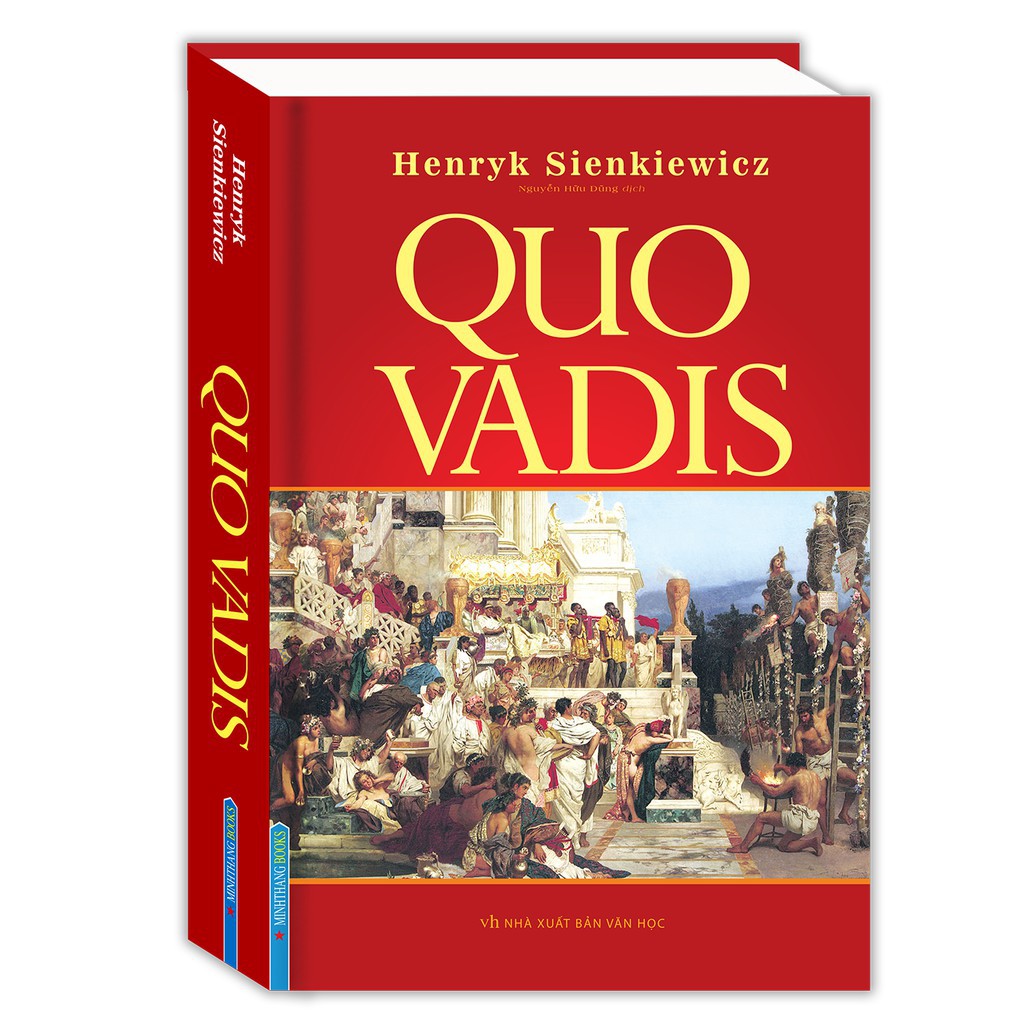 Sách - Quo Vadis - Mhbooks tặng sổ tay
