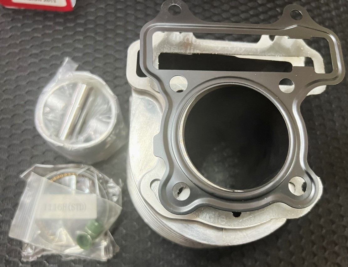 BỘ HƠI (XI LANH,PISTON,XÉC MĂNG) XE VISION 2013,VS CŨ, VS 2011,2012(KZL)