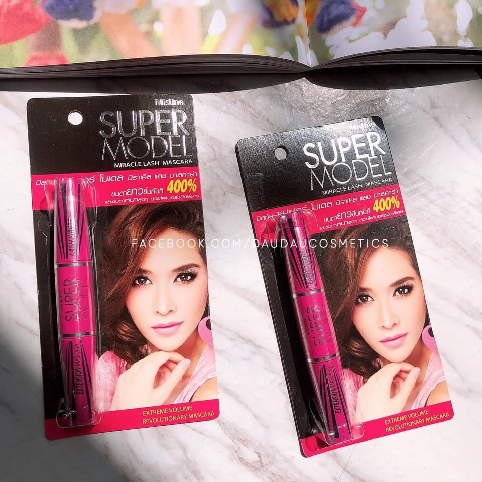 Mascara Mistine Super Model 2 đầu Thái Lan