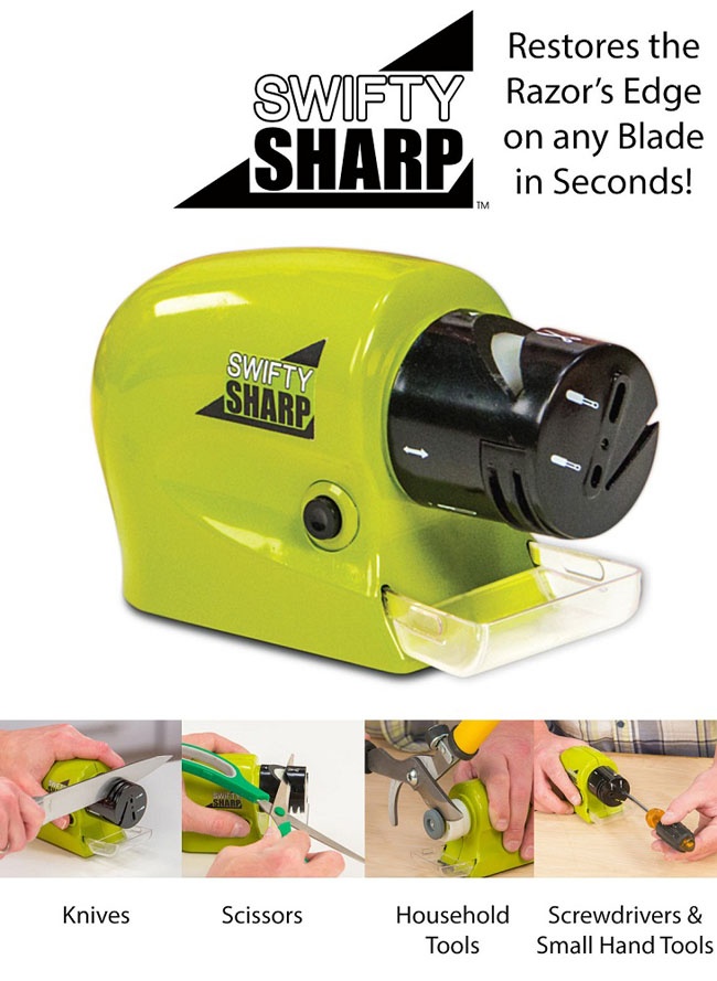 Máy mài dao kéo tiện dụng Swifty Sharp