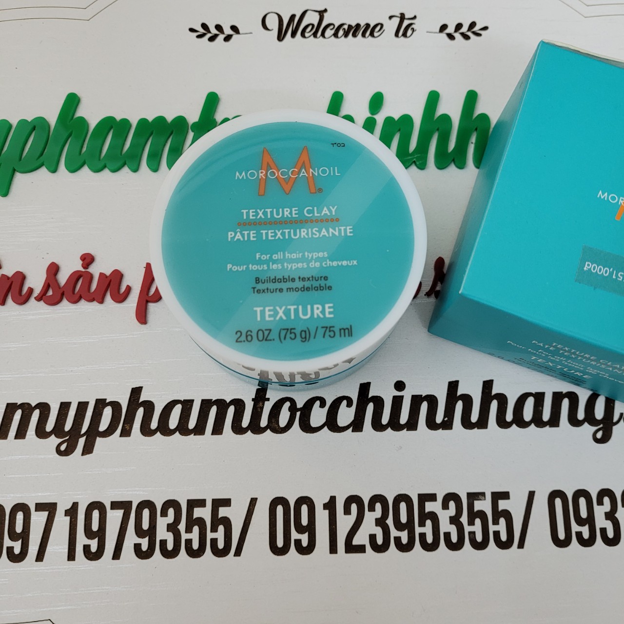 SÁP TẠO KIỂU MOROCCANOIL TEXTURE CLAY 75G