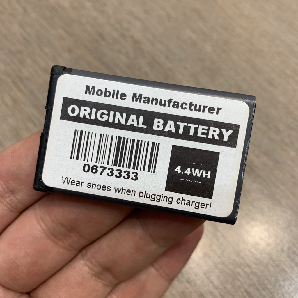 Điện thoại cổ Nokia có dùng Pin Nokia BL-5CT thì đây là nơi bạn cần để mua một viên pin zin chuẩn tháo máy. Dung lượng 1050mAh dùng 3-5 ngày và luôn an toàn cho dế cổ 6303, C5-00, 5220 , C6-01 ... ZIPOKA