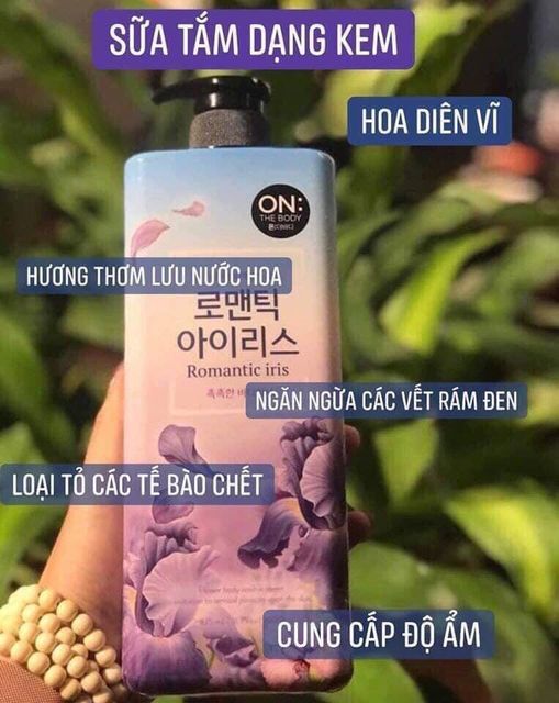 SỮA TẮM NƯỚC HOA ON THE BODY HÀN QUỐC