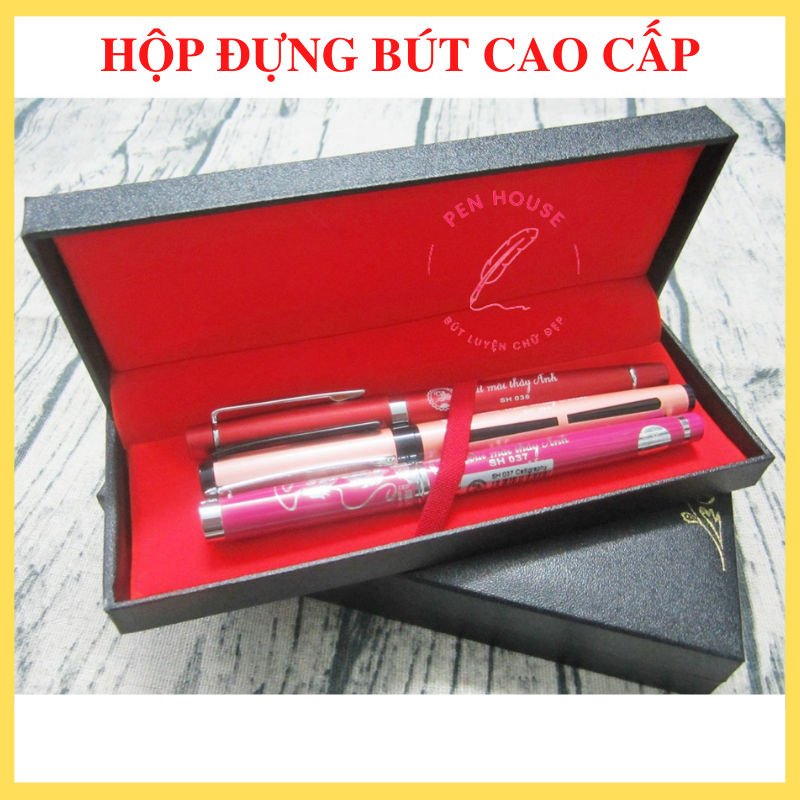 Hộp đựng bút cao cấp lót nhung