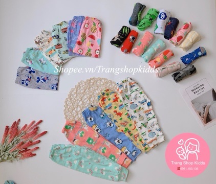Set 10 Quần Chục Dài BoZip Xuất Xịn Cho Bé