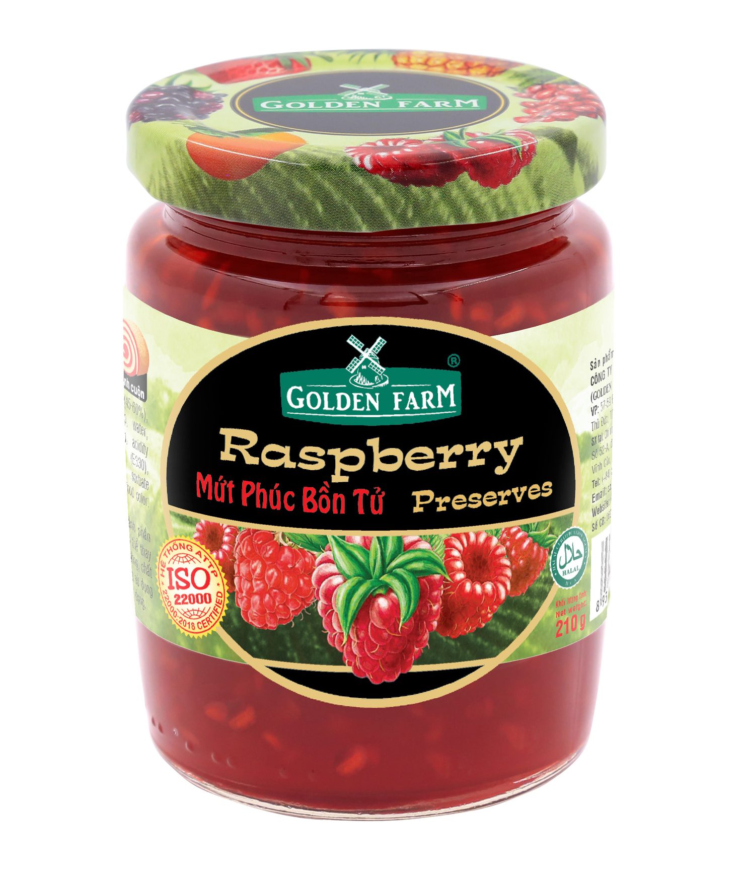 [FreeshipMAX] Hũ Mứt Phúc Bồn Tử 210g Golden Farm là lựa chọn lý tưởng để bạn bổ sung năng lượng và vitamin C thiết yếu cho cơ thể. HBAUTO