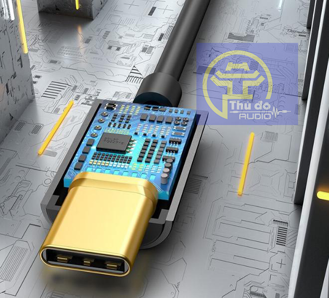 Cổng Chuyển Đổi Type C sang 3.5 Chinh Hãng Baseus L54