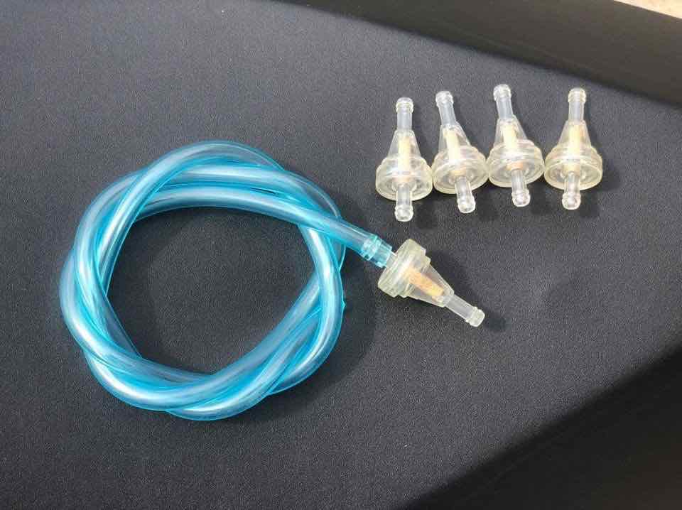 Ống Dẫn Xăng Màu  1 Mét Có Lọc Xăng
