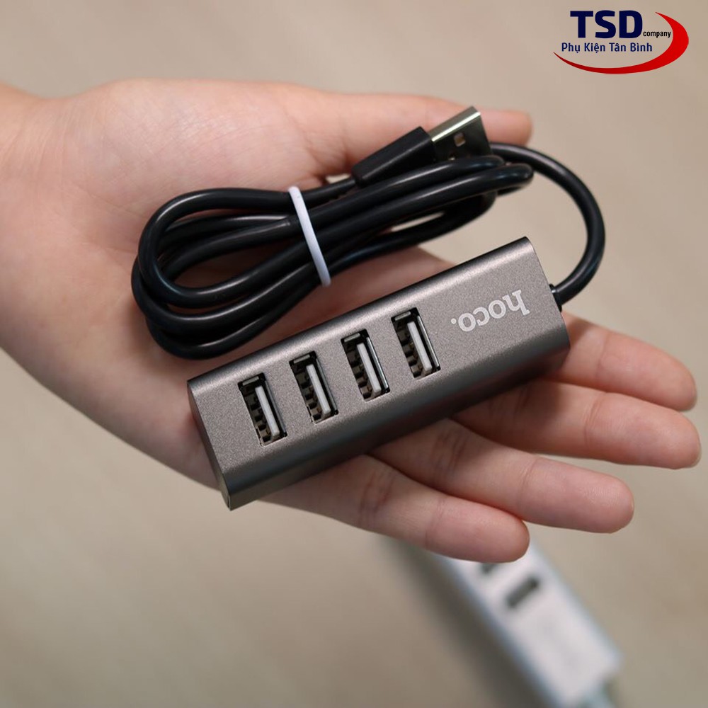 Cáp Chuyển Đổi Hoco HB1 USB ra 4 cổng USB