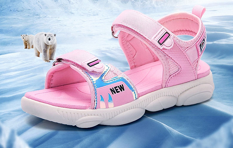Sandal bé gái - giày đi học bé gái HQS52