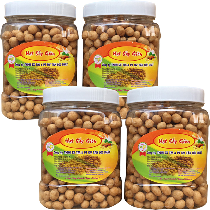 [HCM]500G ĐẬU PHỘNG CỐT DỪA SẤY GIÒN THƠM NGON TPS
