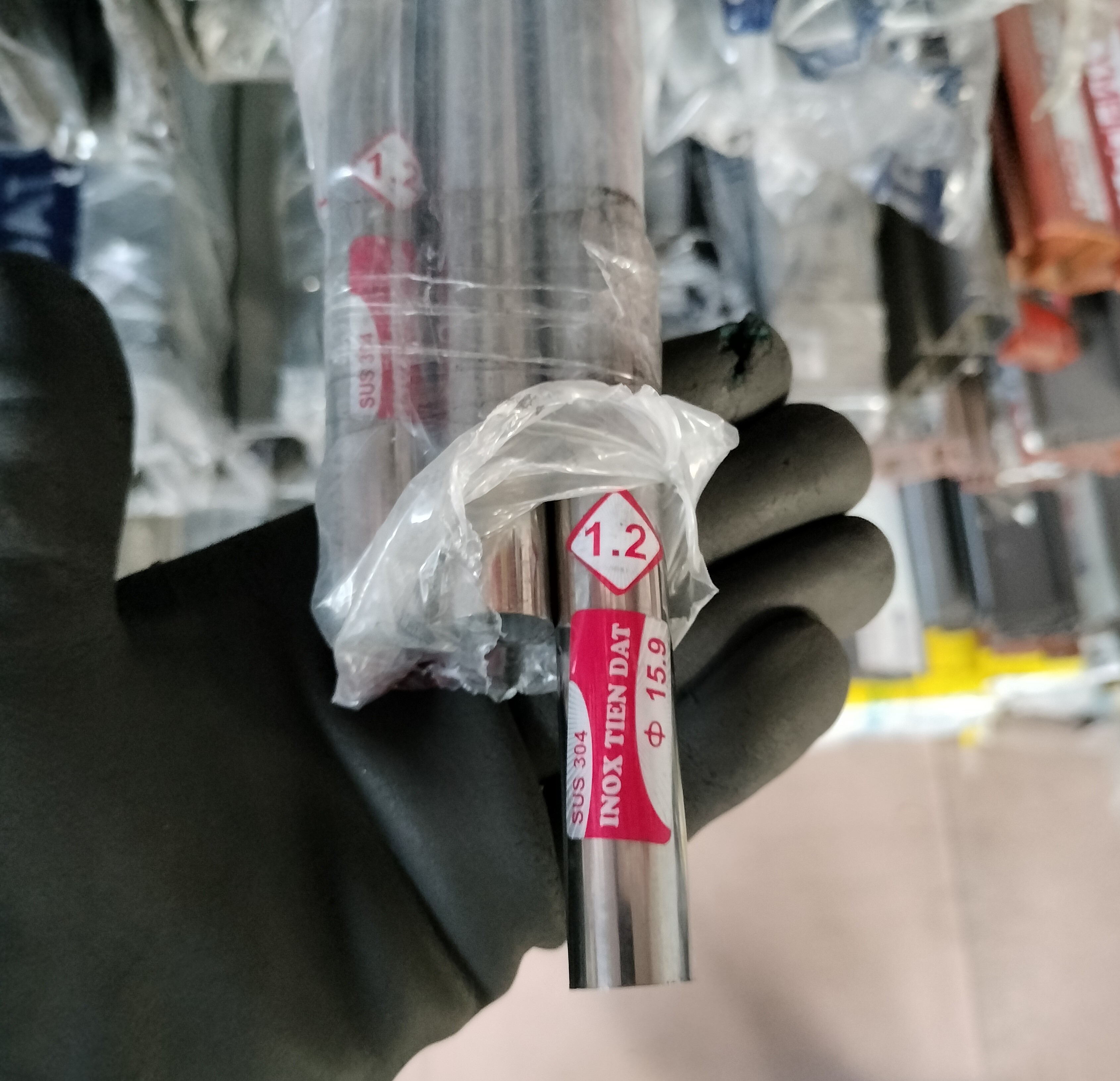 Ống tròn Inox 304 phi 12.7, 16, 19, 22, 25, 32mm (dài 0.5m/1m/1.2m)