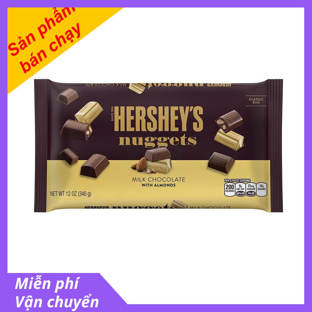Hershey’s Nuggets Milk Chocolate With Almonds 299g