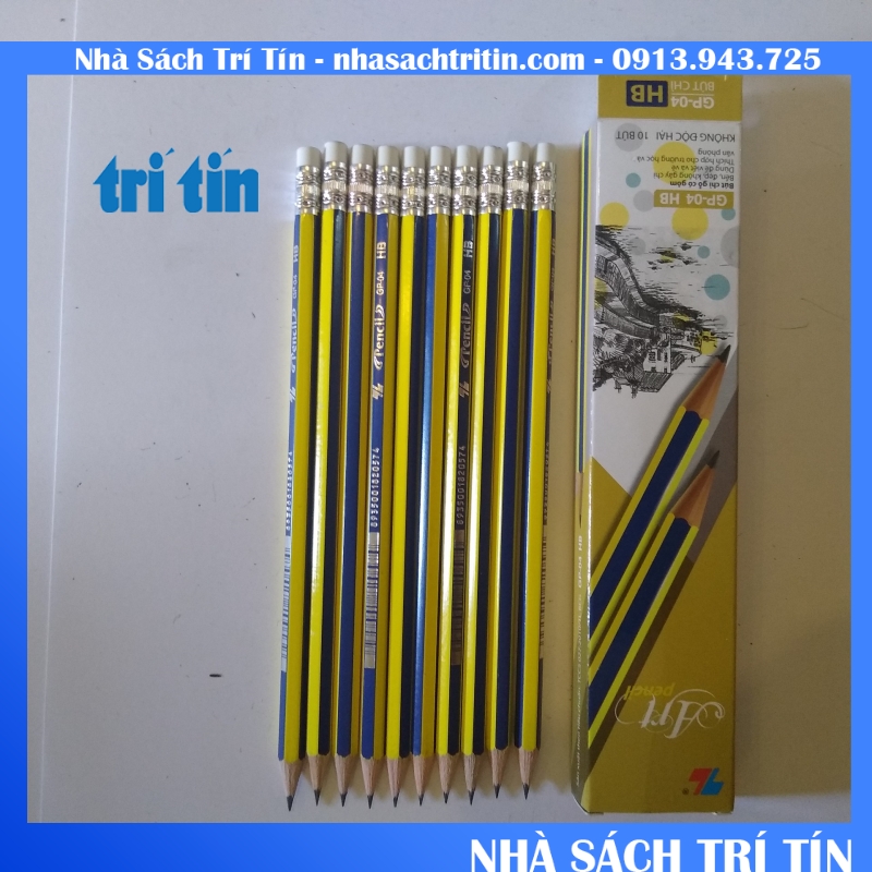 Bút chì có gôm - GP04 HB