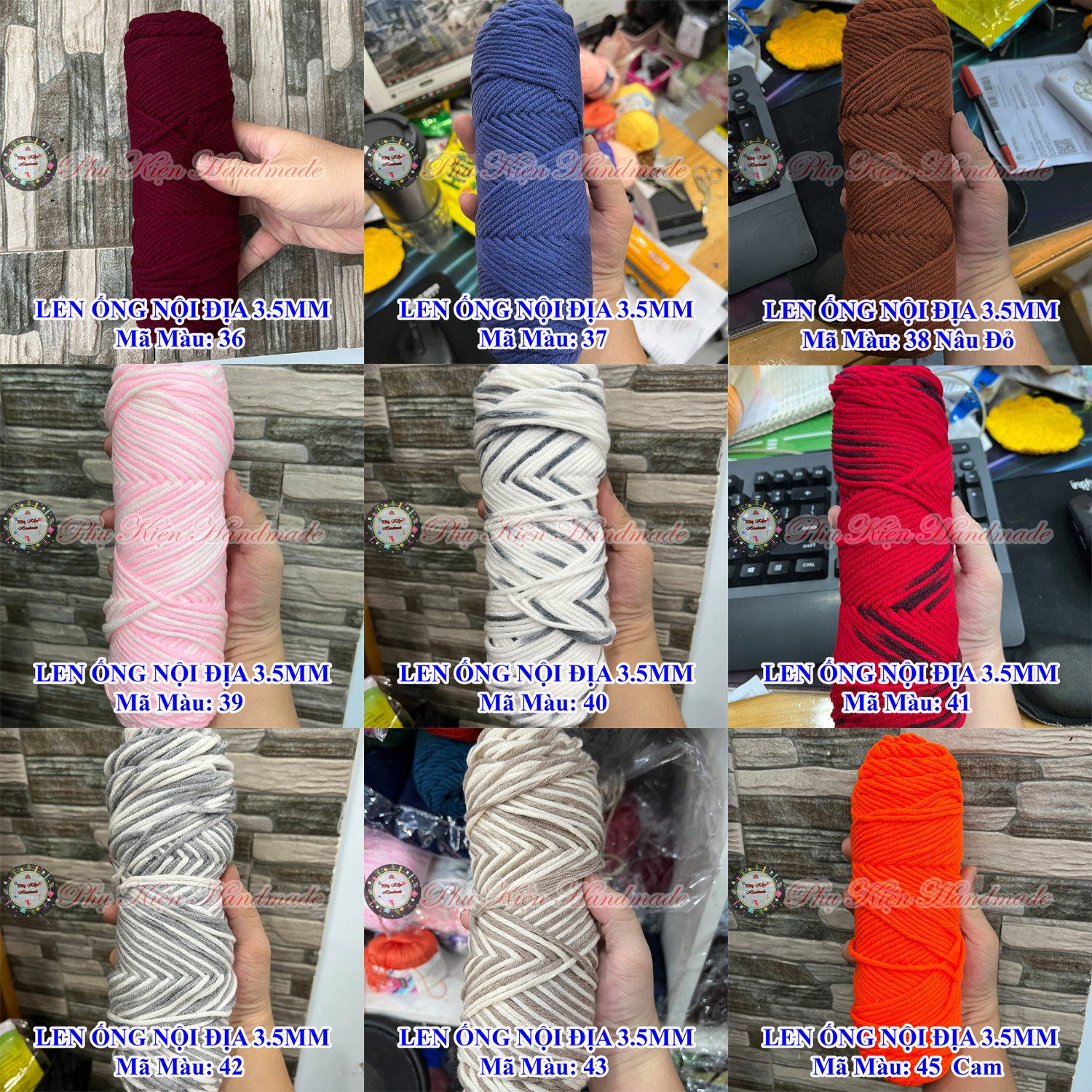 Len Ống 3.5mm / Len Cotton Love