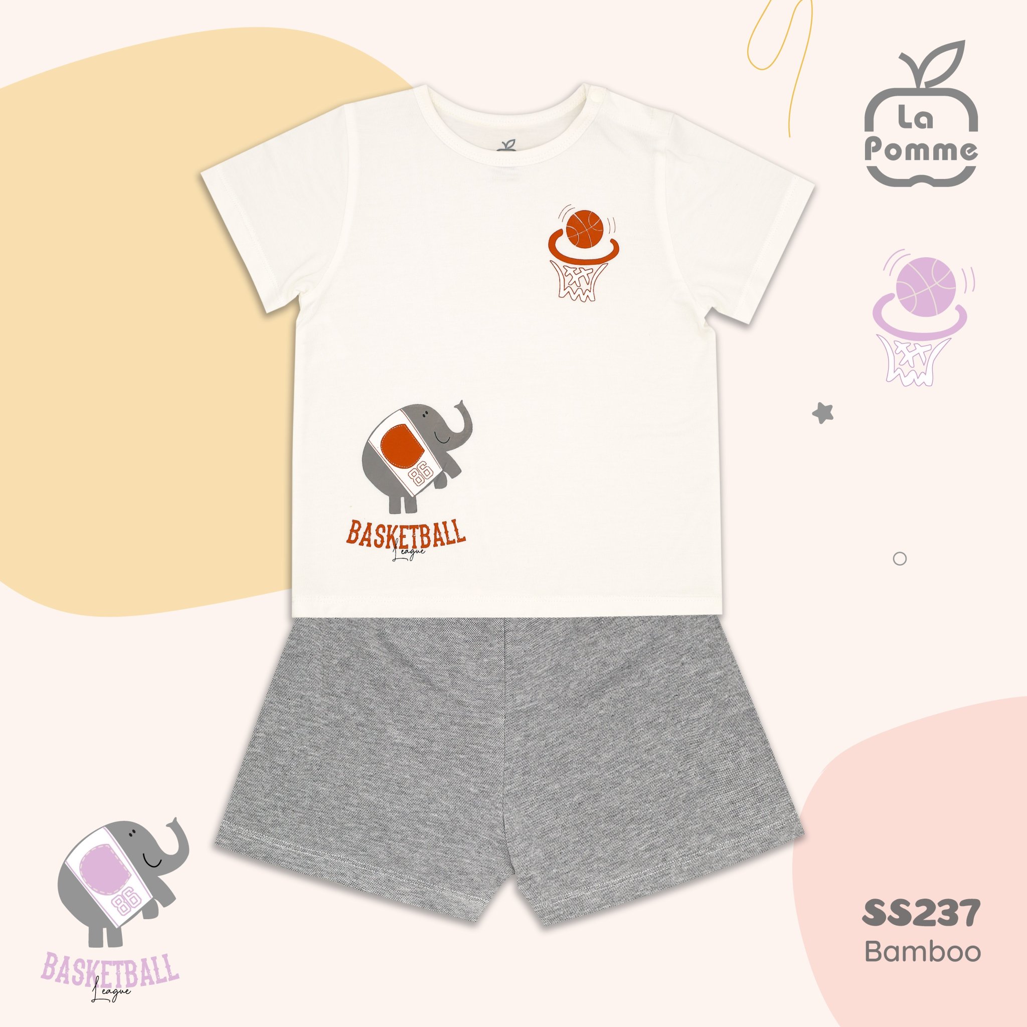 [LA POMME] BỘ CỘC CHÚ CÁ VOI SS237