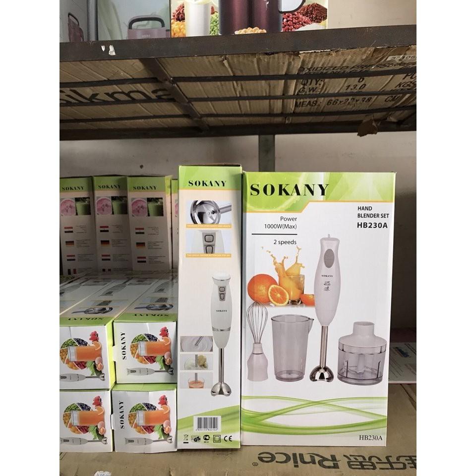 Máy xay cầm tay đa năng Sokany HB230A