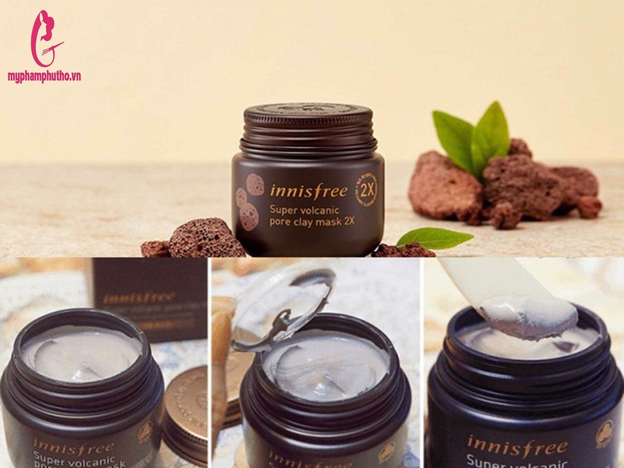 Mặt Nạ Đất Sét Trị Mụn Innisfree Tro Núi Lửa