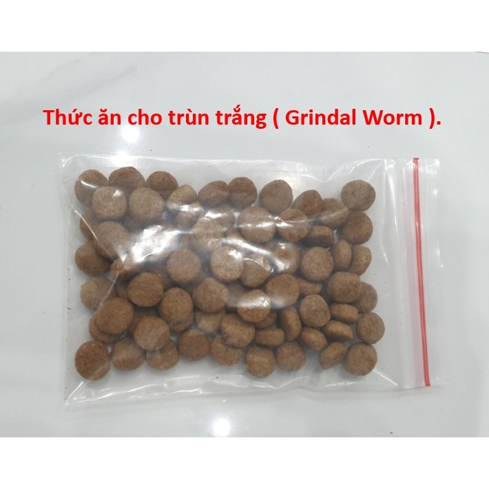 Thức ăn cho trùn trắng ( Grindal Worm ).