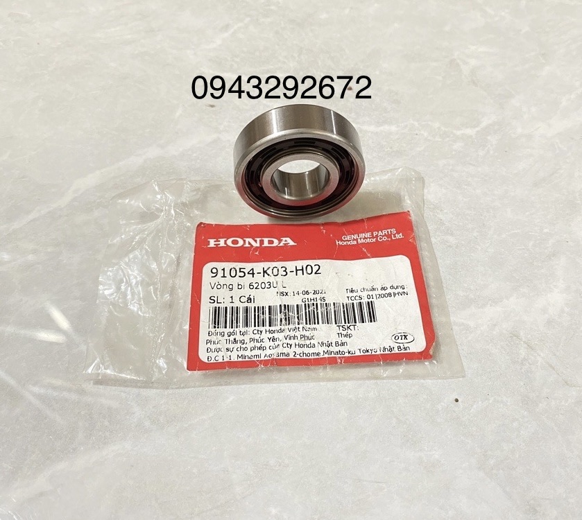 Vòng Bi 6203 Honda ( 91054K03H02 )