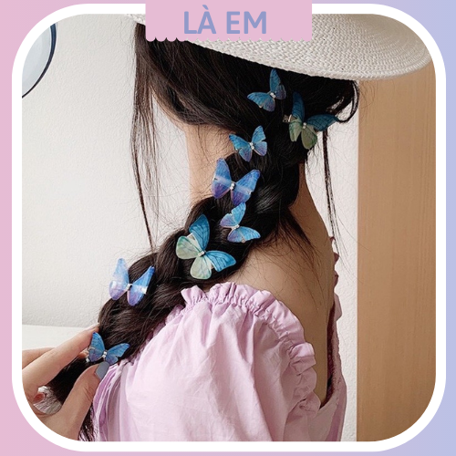 Kẹp tóc hình bướm 3D xinh xắn - HOT TREND