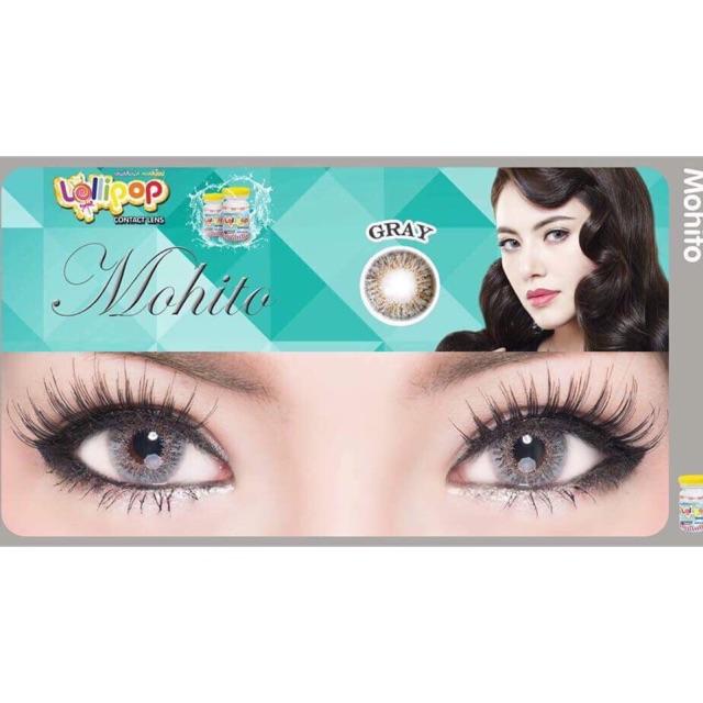 Contact Lens Gray Color + Case
