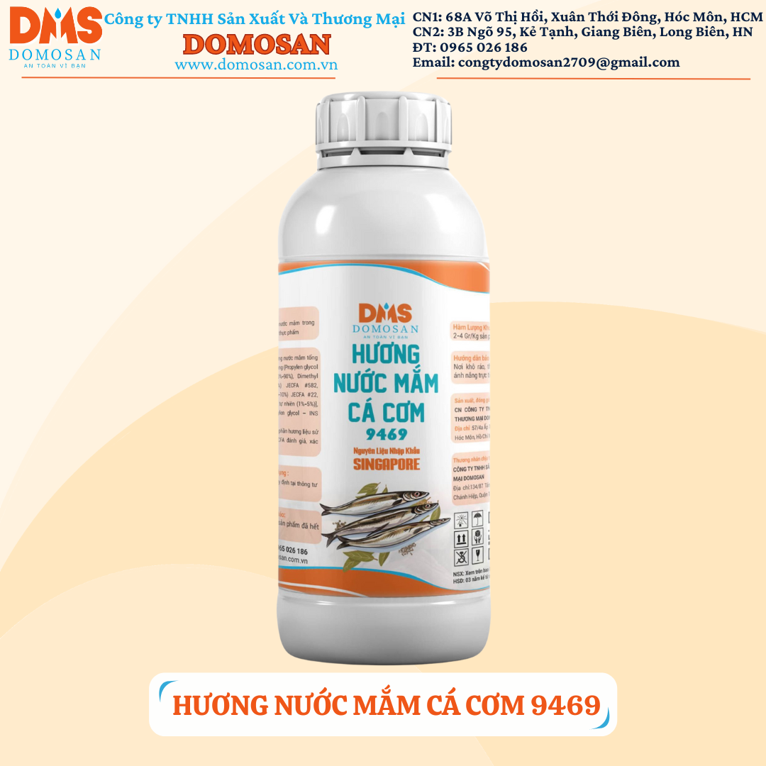 HƯƠNG NƯỚC MẮM CÁ CƠM