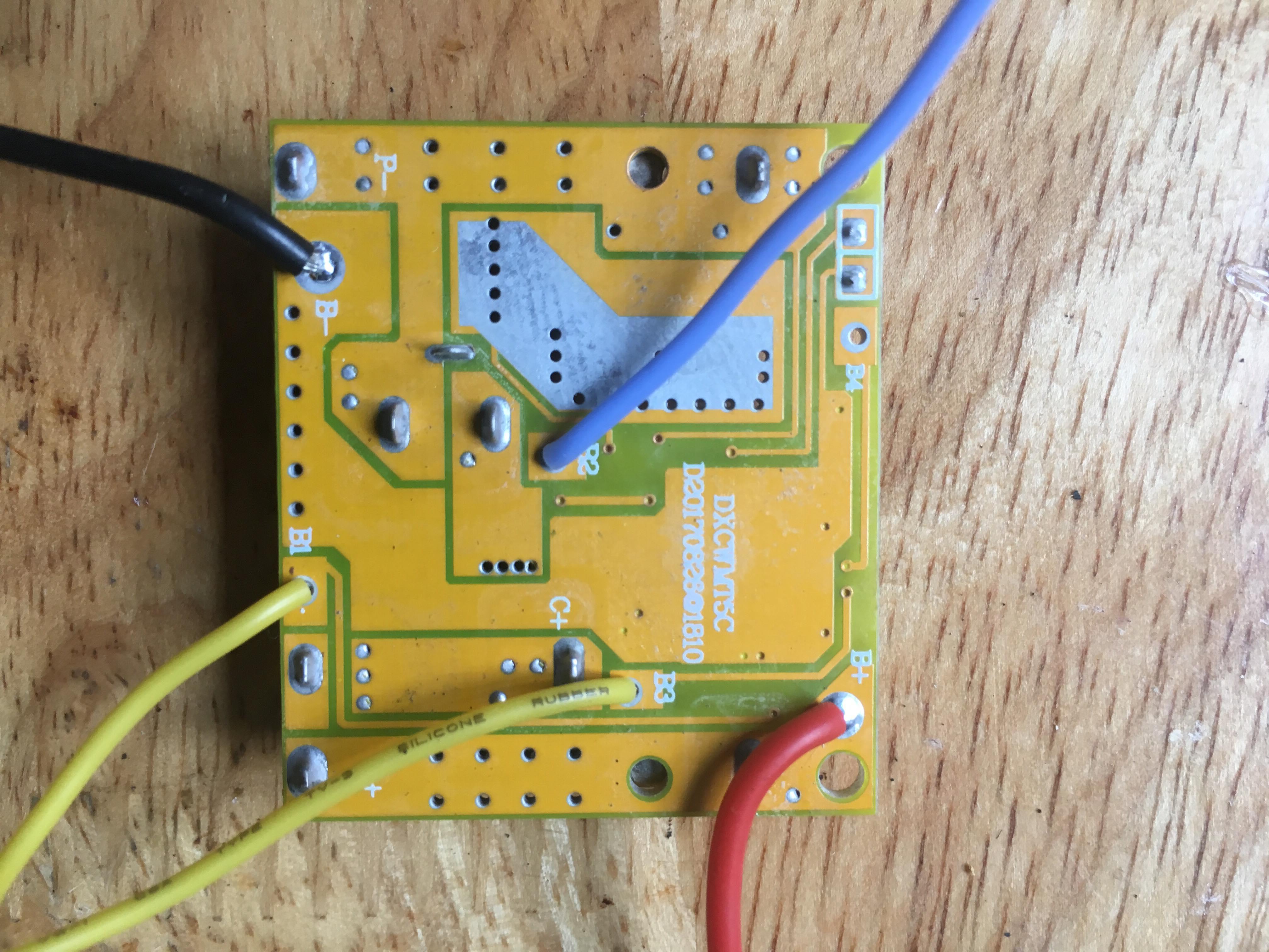 Mạch bảo vệ pin li-on 4S 14,4V 65A cho máy khoan pin makita