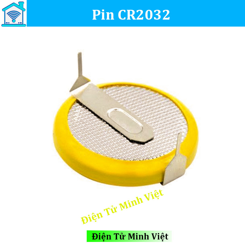 COMBO 2 Pin 3V CR2032 Chân Hàn
