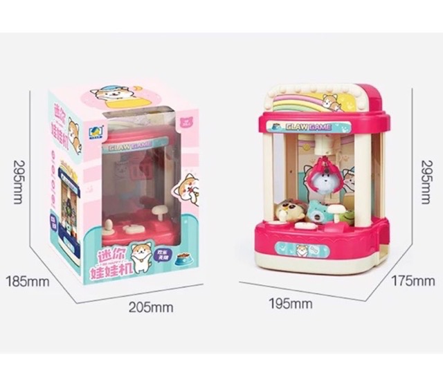 [HCM]Máy gắp thú mini đồ chơi cao 30cm