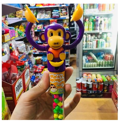 [Siêu Hot] KẸO KHỈ WACKY MONKEY 12GR Mỹ