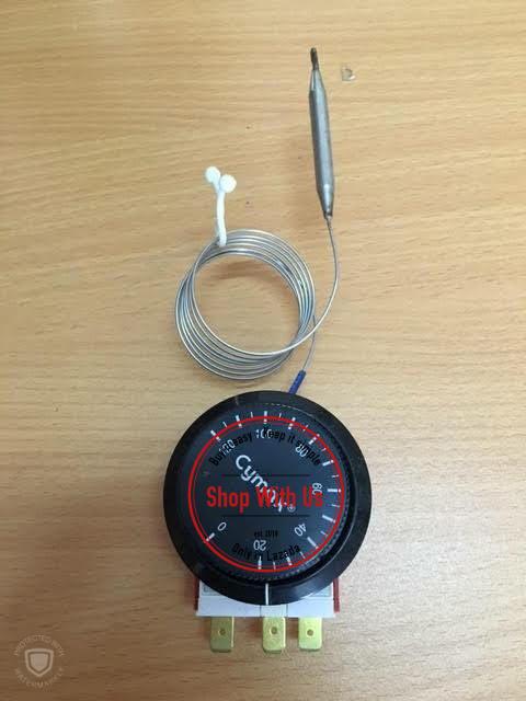 Cảm Biến Nhiệt - Thermostat Cymax - Điều khiển nhiệt độ cơ từ 0 độ C - 120 độ C không hộp