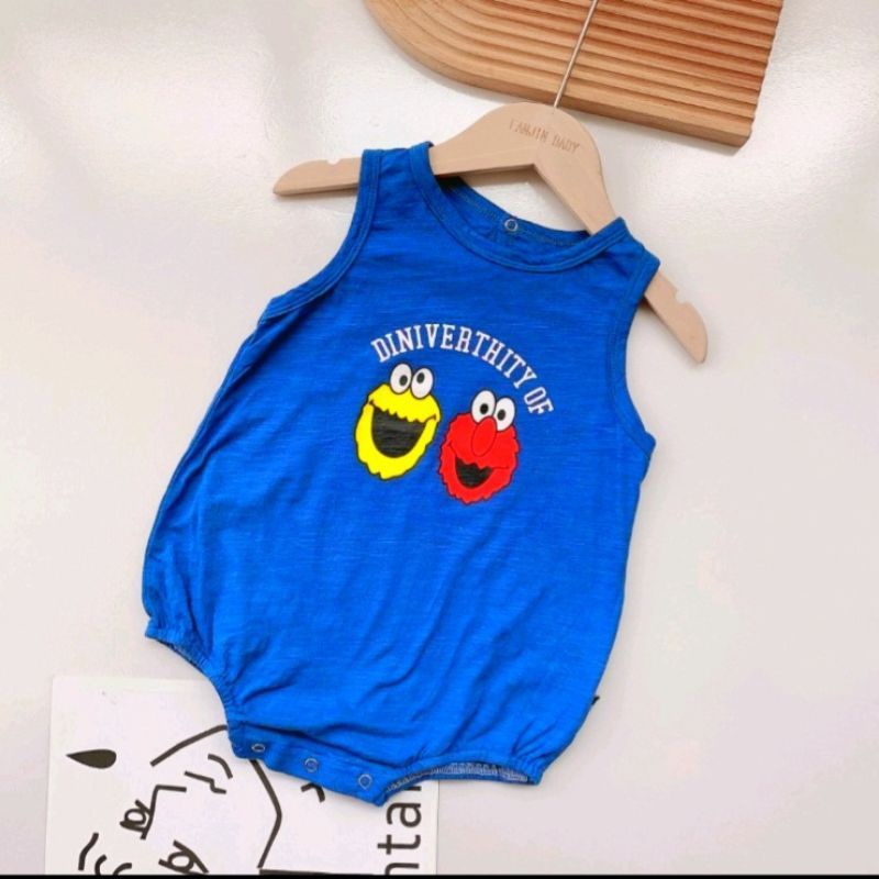 Bodysuit ba lỗ chip cho bé