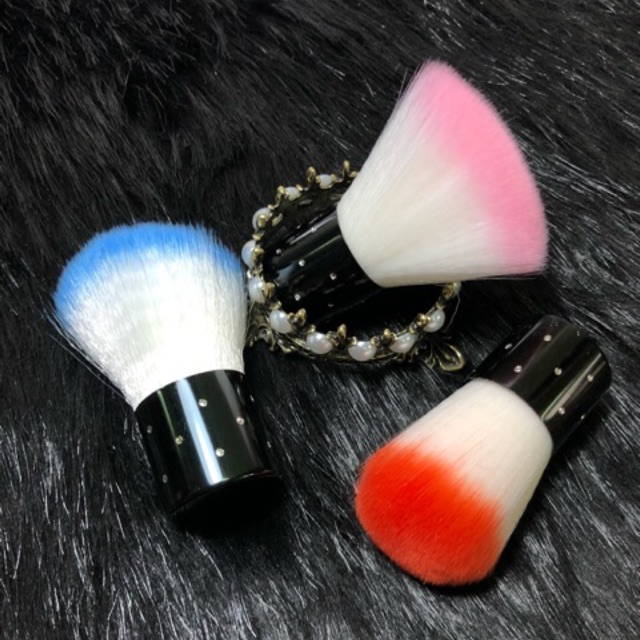 Chổi Phủi Bụi Nail , Cọ Phủi Bụi Nail Cán Ngắn