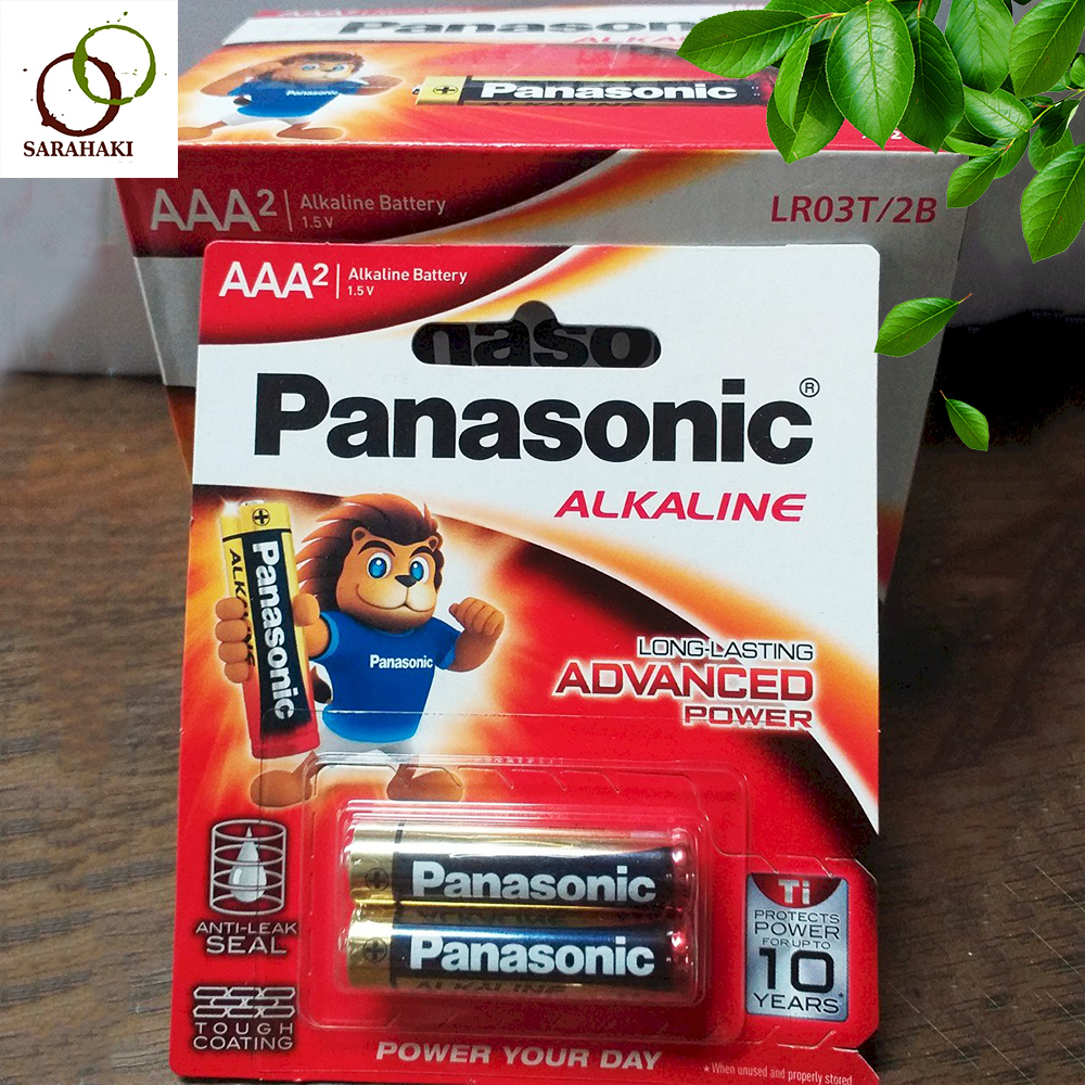 1 vỉ pin AAA Panasonic Alkaline chính hãng