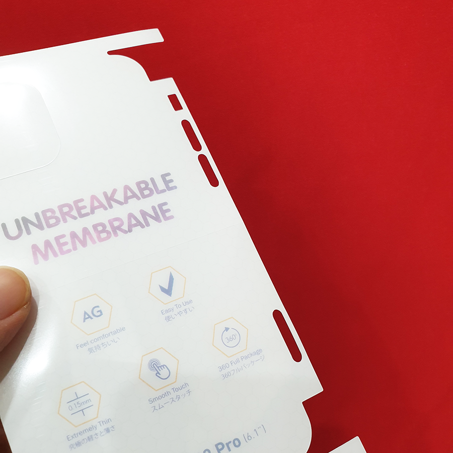 Dán PPF chống bám vân tay phủ viền Iphone 12 - Iphone 12 Pro