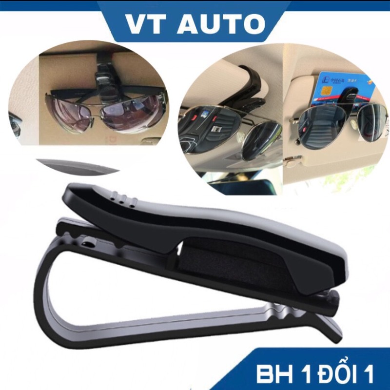 Kẹp giữ kính gắn trong xe hơi – Giá kẹp kính mắt và giấy tờ trên xe ô tô - VT auto