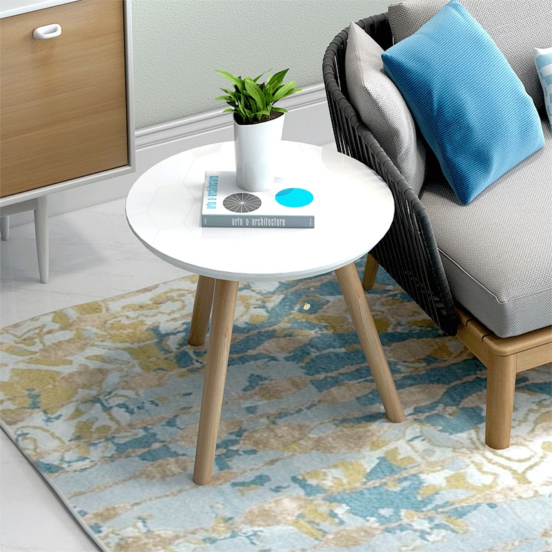 Bàn trà sofa vintage mặt tròn ( Mặt 60 cm)