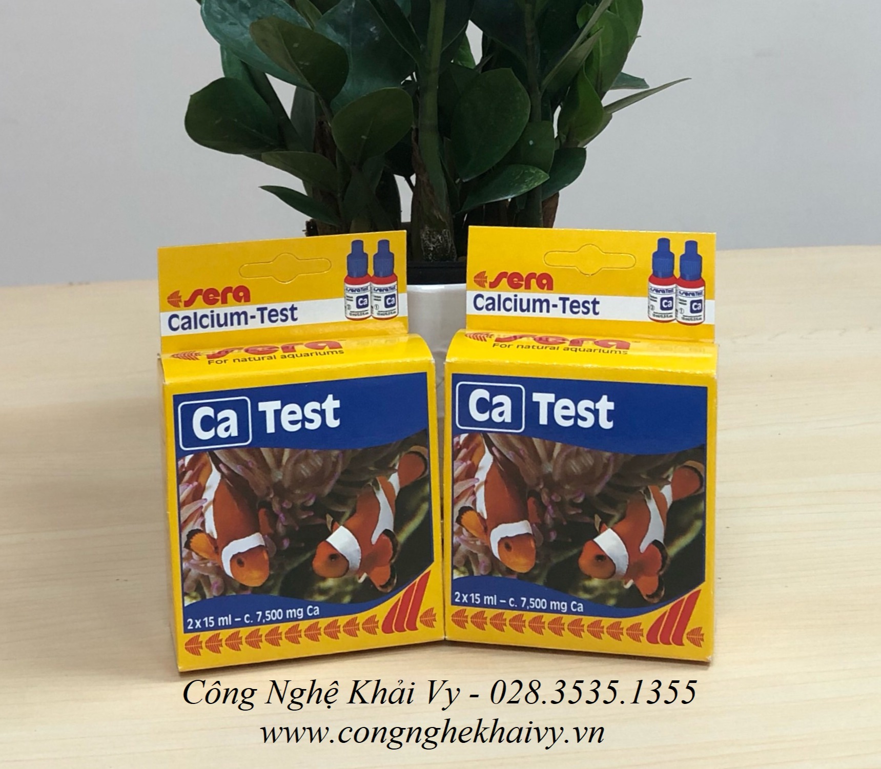 [HCM]Test Ca SERA - Kiểm tra Canxi trong môi trường nước (DATE T04/2023)
