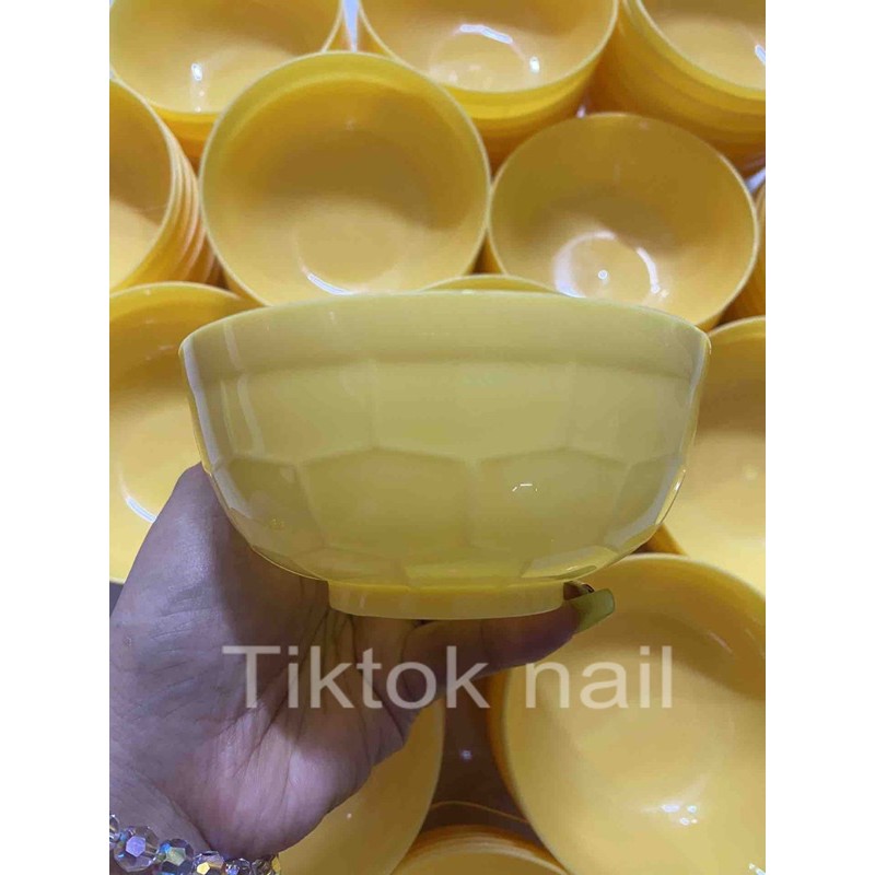 Chén vàng tập vẽ ✍️ dành cho học viên tập làm nail chuyên dùng tập vẽ cọ nét…