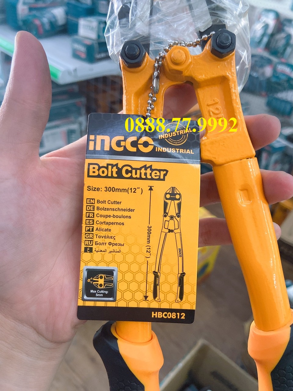 Kềm cộng lực (12inch) Ingco HBC0812